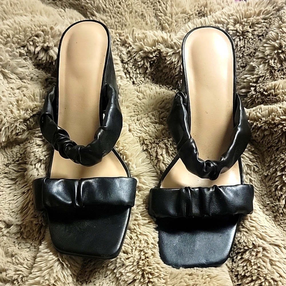 Black heels